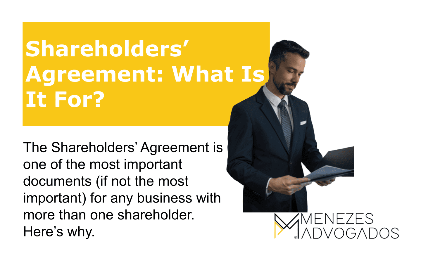 Shareholders’ Agreement: What Is It For?